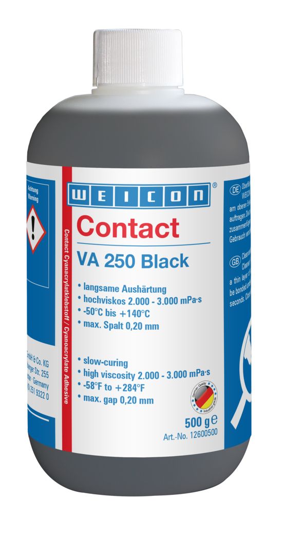 Contact Va Black Cyanoacrylate Adhesive Instant Adhesive With